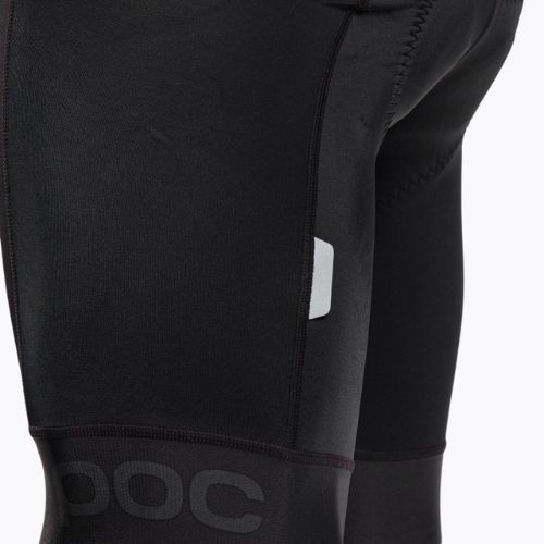 Pánské cyklistické šortky POC Pure VPDs Bib Shorts uranium black/uranium black