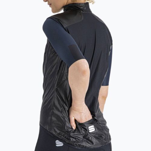 Dámská cyklistická vesta Sportful Hot Pack Easylight černá 1102029.002