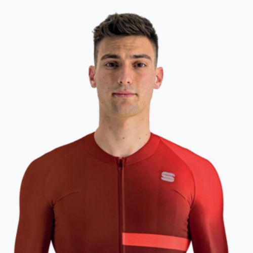 Pánský cyklistický dres Sportful Bomber červený 1122029.140