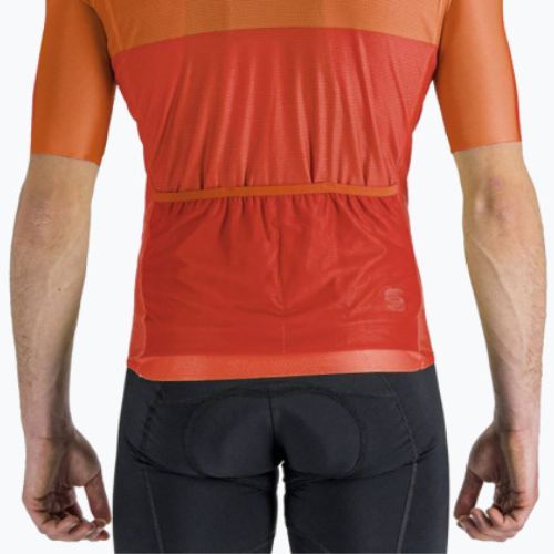 Pánský cyklistický dres Sportful Light Pro oranžový 1122004.140