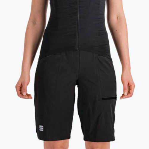 Dámské cyklistické šortky Sportful Giara Overshort černé 1122033.002