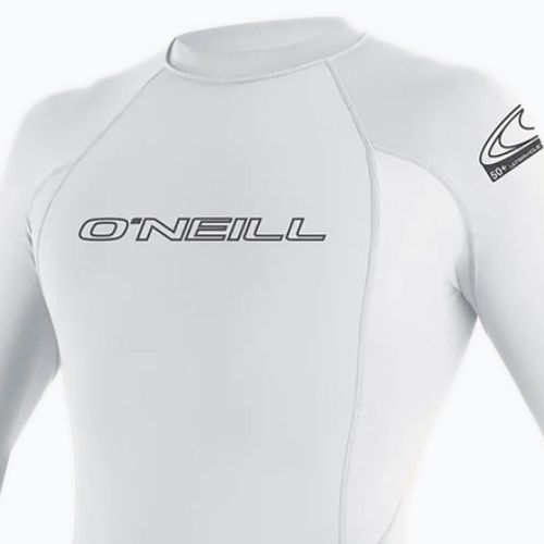 Pánské surfové tričko O'Neill Basic Skins LS Rash Guard white 3342