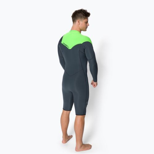 Pánský neopren O'Neill Hammer 2 mm Chest Zip L/S Spring hl7/graphite/dayglo