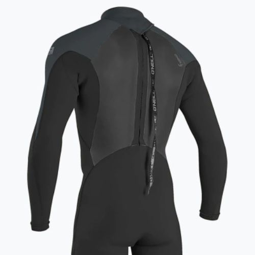 Pánský neopren   O'Neill Epic 4/3 Back Zip Full black/gunmetal/dayglo