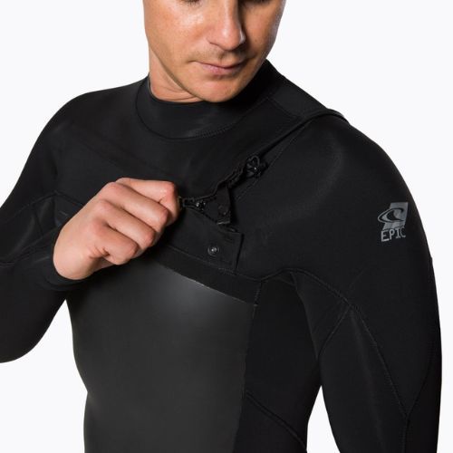 Pánský neopren   O'Neill Epic 5/4 Chest Zip Full black