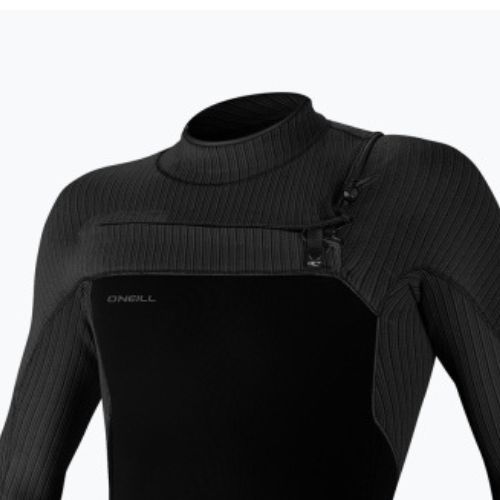 Pánský neopren O'Neill Hyperfreak 2 mm Chest Zip L/S Spring black