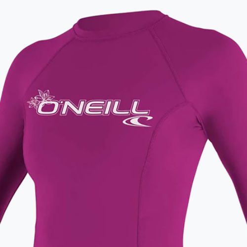 Dámský dlouhý rukáv Rash Guard O'Neill Basic 50+ L/S pink 3549
