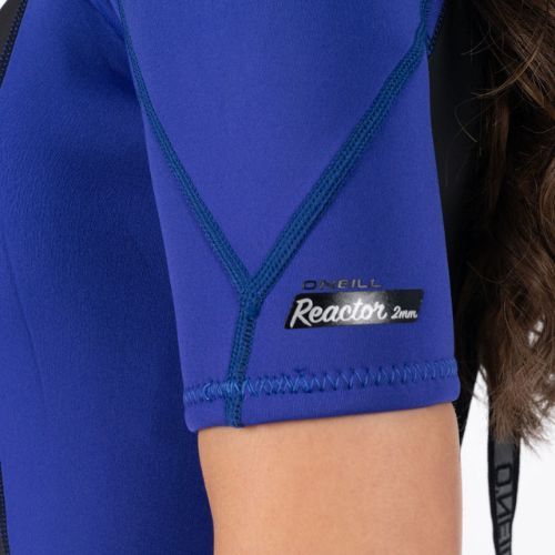 Dámský neopren O'Neill Reactor-2 2 mm Back Zip S/S Spring bh2/black/cobalt