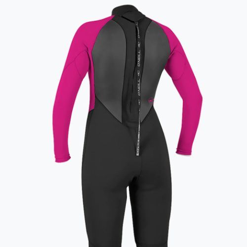 Dámský neopren   O'Neill Reactor-2 3/2 mm Back Zip Full black/berry