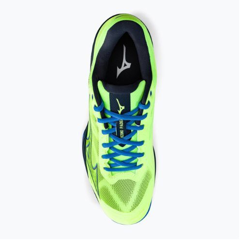 Pánské boty na padel Mizuno Wave Exceed Light Padel neo lime/total eclipse/super sonic