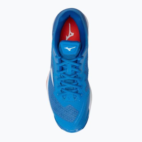 Mizuno Wave Stealth V házenkářské boty modré X1GA180024