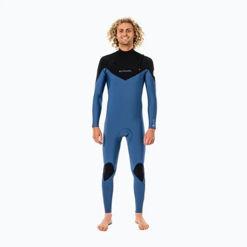 Pánský neopren   Rip Curl Dawn Patrol 4/3 mm GB ST C/Zip blue/black