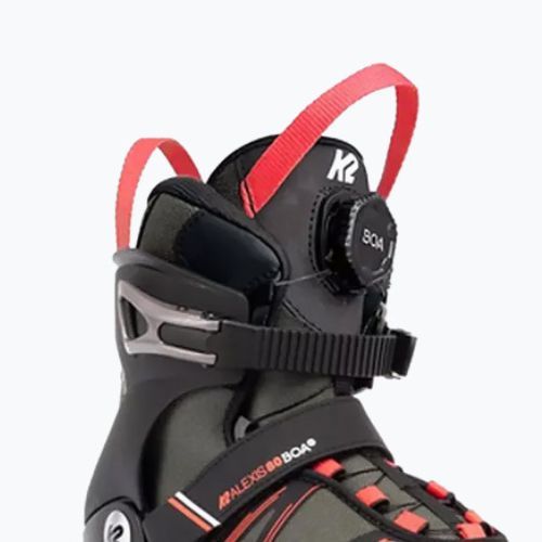 Dámské brusle K2 Alexis 80 Boa šedé 30G0317