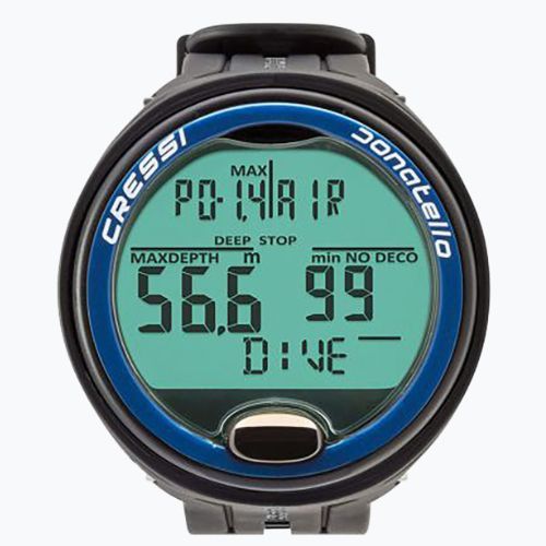 Potápěčský počítač Cressi Donatello black/blue KS860022