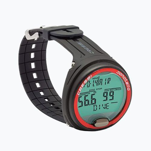 Potápěčský počítač Cressi Donatello černý/červený KS860058