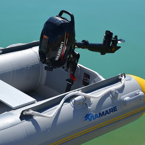 Viamare 230 S Slat 2místný ponton šedožlutý 1126148