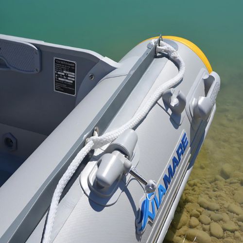 Ponton pro 4 osoby Viamare 270 S Slat šedožlutý 1126158