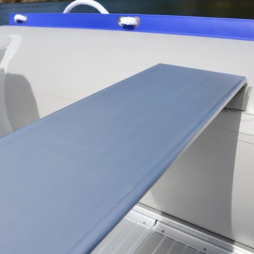 Člun pro 6 osob Viamare 380 S Alu šedozelený 1126150