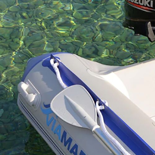 Člun pro 6 osob Viamare 380 S Alu šedozelený 1126150