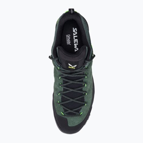 Salewa Wildfire Leather pánské turistické boty green 00-0000061395