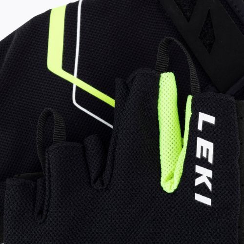 Rukavice na nordic walking LEKI Multi Breeze Short černé 649704302060
