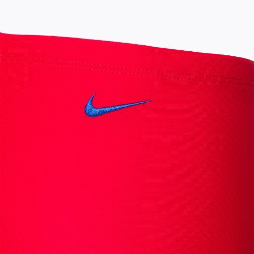 Dětské plavecké boxerky Nike JJdi Swoosh Aquashort červené NESSC854-614