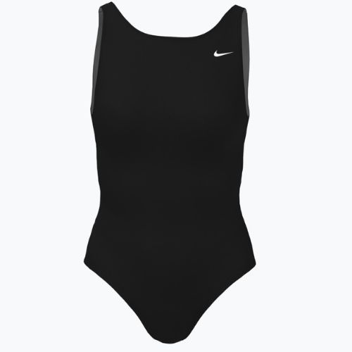 Nike Hydralock Sculpt U-Back dámské jednodílné plavky černé NESSC200-001
