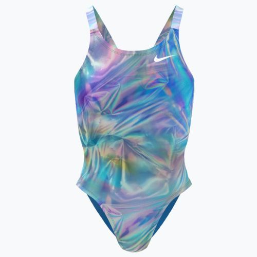 Dámské jednodílné plavky Nike Multiple Print Fastback color NESSC010-969