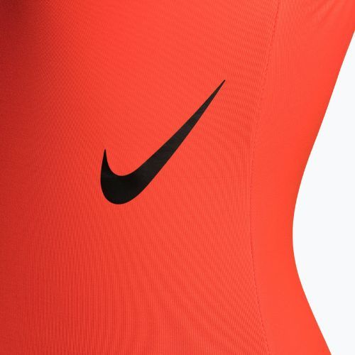 Nike Sneakerkini U-Back dámské jednodílné plavky oranžové NESSC254-631