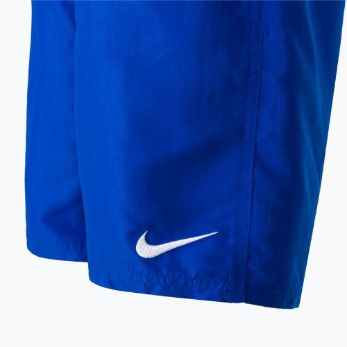 Dětské plavecké šortky Nike Essential 4" Volley modré NESSB866-447
