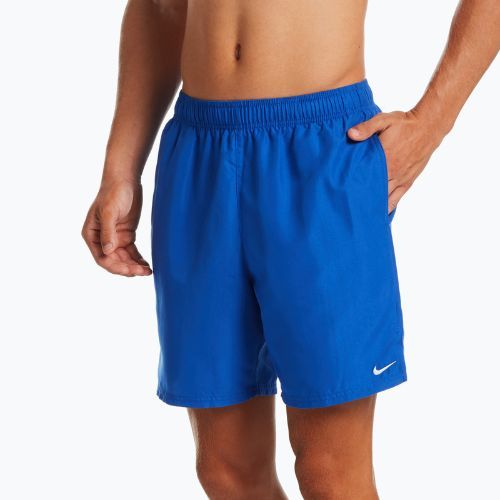 Pánské plavecké šortky Nike Essential 7" Volley modré NESSA559-494