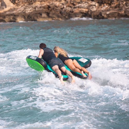 JOBE Revolve 2P tažný plovák modrý a zelený 230220001