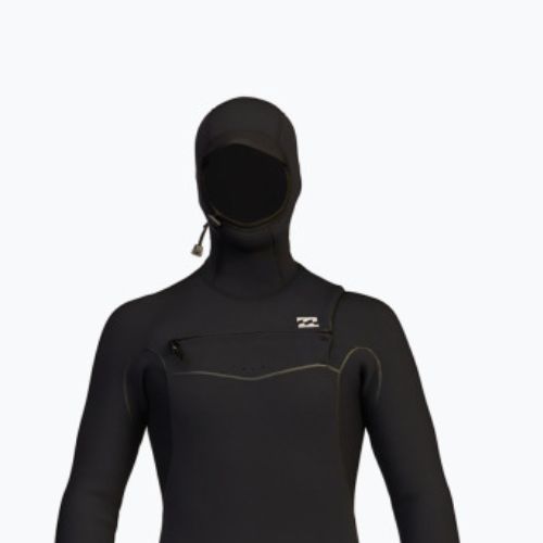 Pánský neopren Billabong 5/4 Furnace Hooded CZ Full black