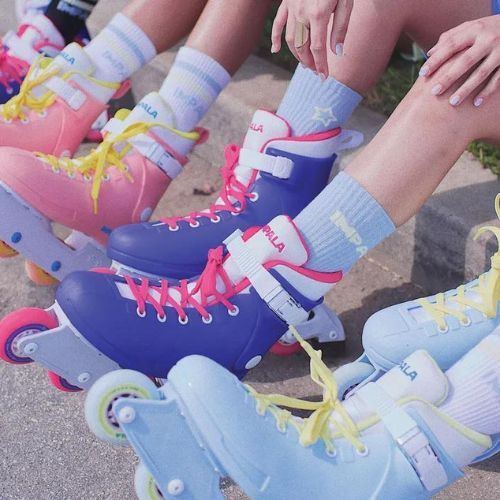 Dámské inline brusle IMPALA Lightspeed Inline Skate purple IMPINLINE1