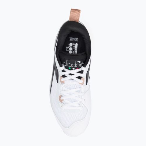 Dámská tenisová obuv Diadora Speed Blushield 5 AG white and black DD-101.176941