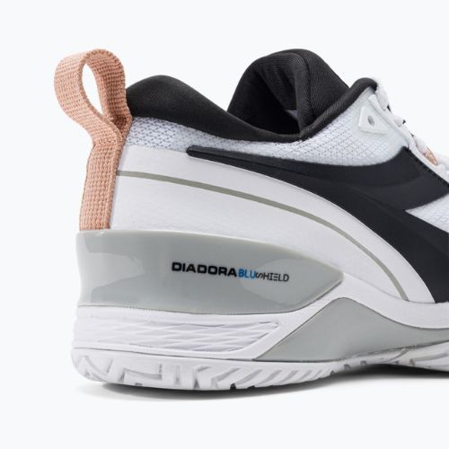 Dámská tenisová obuv Diadora Speed Blushield 5 AG white and black DD-101.176941