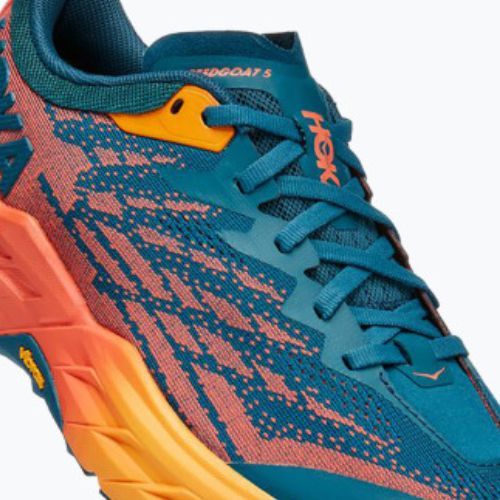 Dámská běžecká obuv HOKA Speedgoat 5 blue-orange 1123158-BCCML