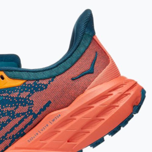 Dámská běžecká obuv HOKA Speedgoat 5 blue-orange 1123158-BCCML