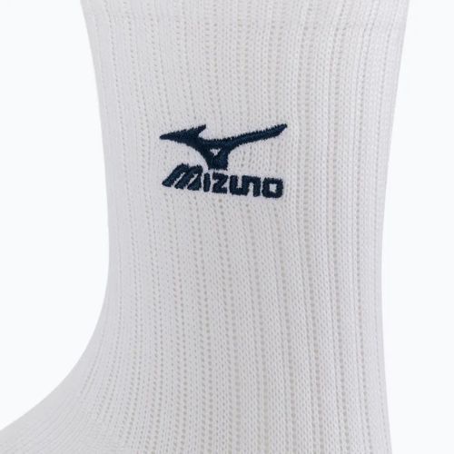 Volejbalové ponožky Mizuno Volley Medium bílé 67UU71571
