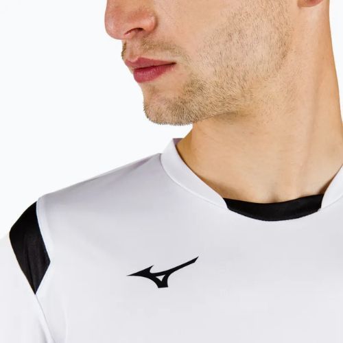 Mizuno Premium Handball SS pánské tréninkové tričko bílé X2FA9A0201
