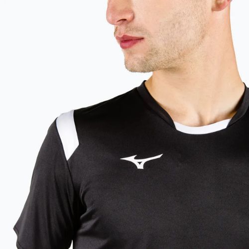 Mizuno Premium Handball SS pánské tréninkové tričko černé X2FA9A0209