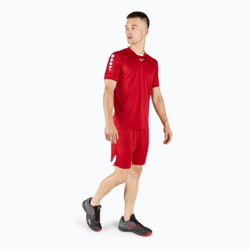 Mizuno Soukyu SS pánské tréninkové tričko červené X2EA750062