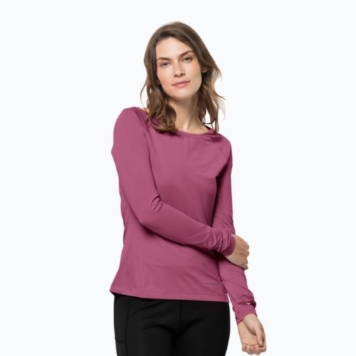 Dámské trekingové tričko Jack Wolfskin Tasman fialové 1808441_2094