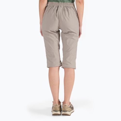 Dámské softshellové šortky Jack Wolfskin Activate Light 3/4 béžové 1503721_5041
