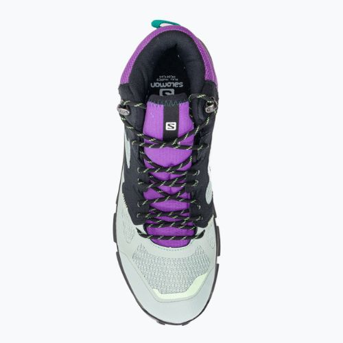 Pánská trekingová obuv Salomon Predict Hike Mid GTX šedá L41461000