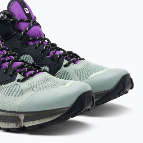 Pánská trekingová obuv Salomon Predict Hike Mid GTX šedá L41461000