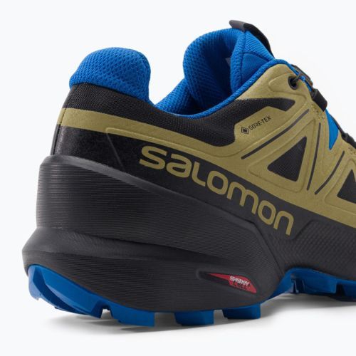 Pánská trailová obuv Salomon Speedcross 5 GTX green-blue L41612400