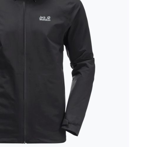 Pánská hardshell bunda Jack Wolfskin Highest Peak černá 1115131_6000