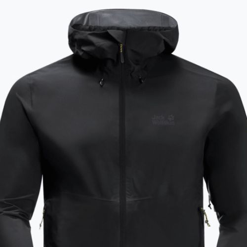 Pánská hardshell bunda Jack Wolfskin Highest Peak 2.5L černá 1114961_6000