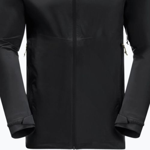 Pánská hardshell bunda Jack Wolfskin Highest Peak 2.5L černá 1114961_6000